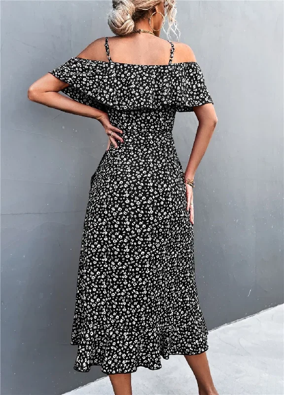 2022-summer-models-ladies-dress-sexy-one-shoulder-floral-elegant-suspender-dress-high-wasit-irregular-long-dresses-for-women