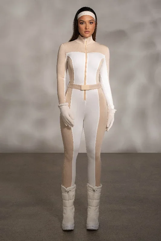 Beige Arctic Rush Ski Suit