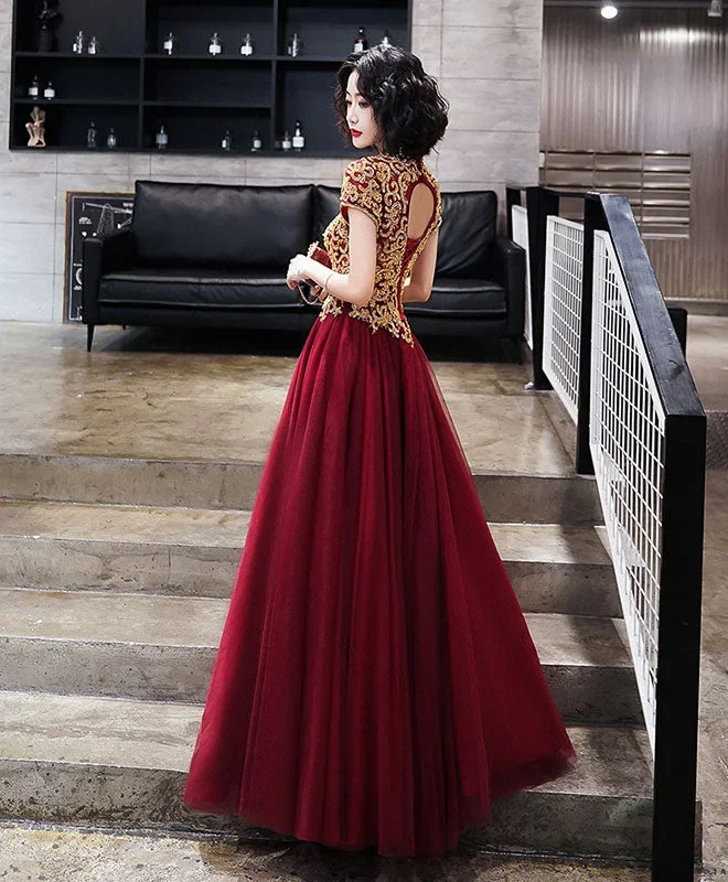 burgundy-tulle-beads-long-prom-dress-tulle-burgundy-evening-dress