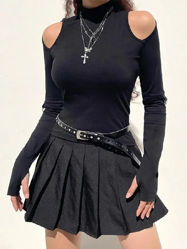 cold-shoulder-black-long-sleeve-crop-top