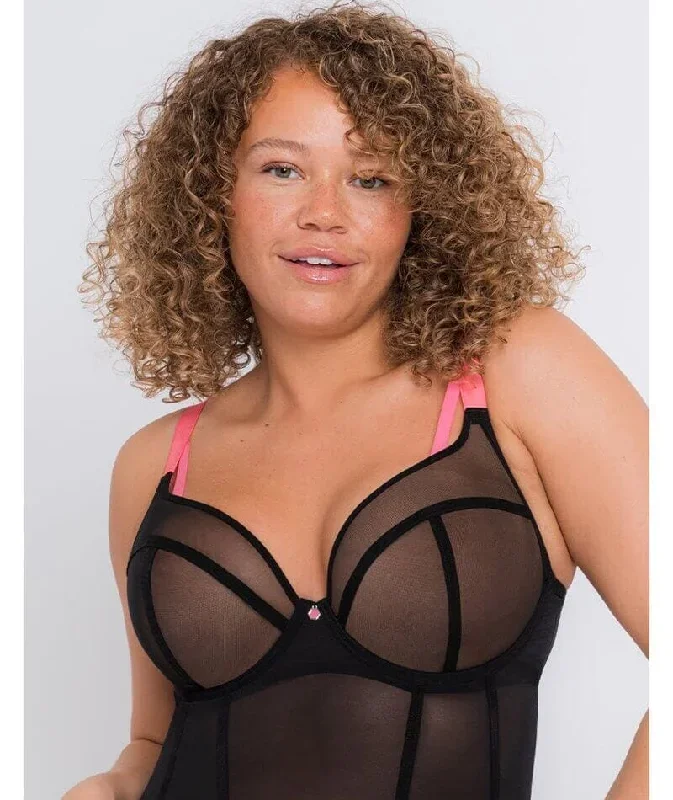 curvy-kate-elementary-plunge-bodysuit-black-pink