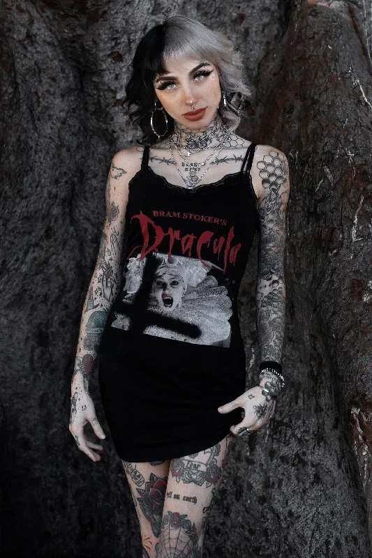 Dracula (Lucy) Lace Strap Dress