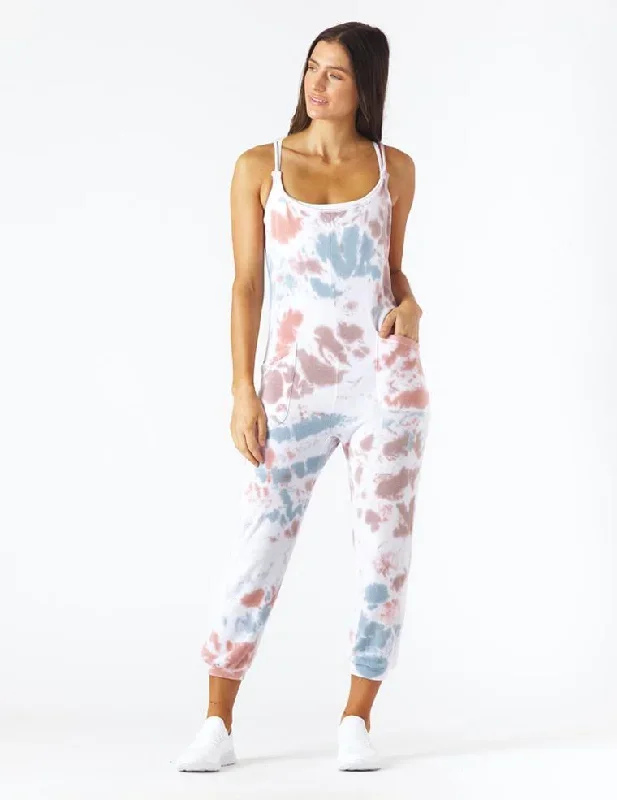 Effortless Jumpsuit: Candy Tie-Dye