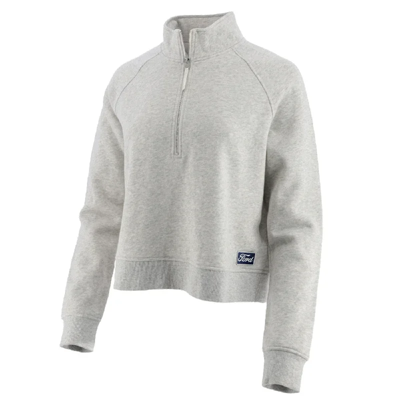 Ford Logo Women's 1/2-Zip Fleece