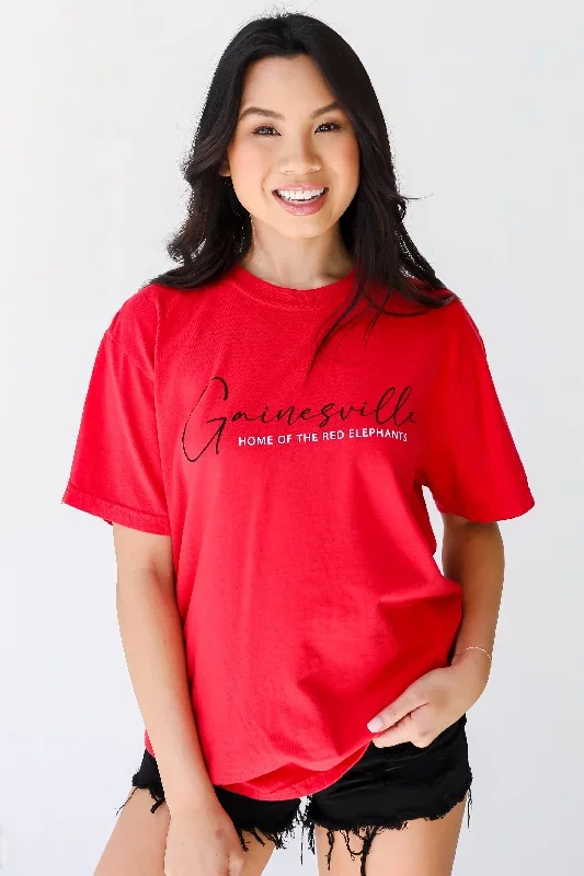 Gainesville Home Of The Red Elephants Tee