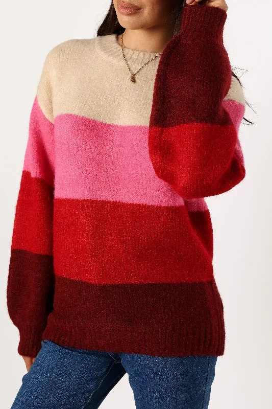 giovanna-crewneck-multi-stripe-knit-sweater-berry