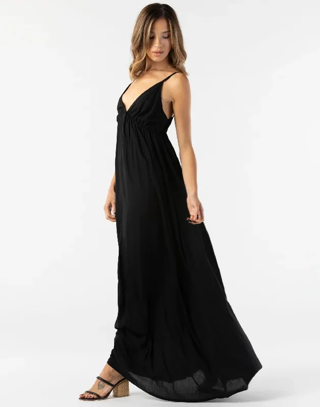 Gracie Maxi Dress by Tiare Hawaii - Black