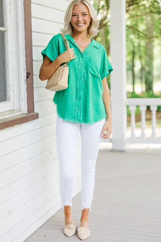 hear-you-out-kelly-green-button-down-top