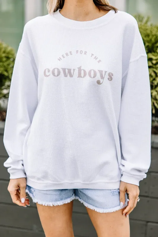 here-for-the-cowboys-white-corded-graphic-sweatshirt