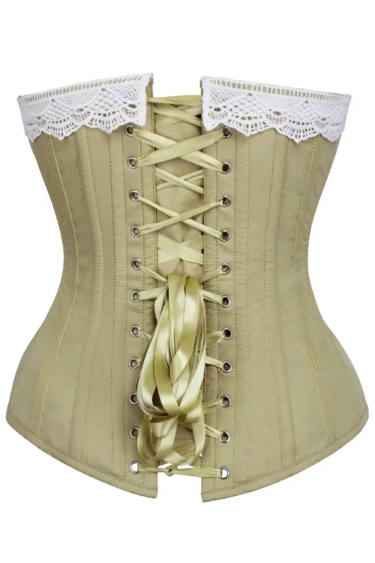 historically-inspired-green-longline-corset-with-lace-trim