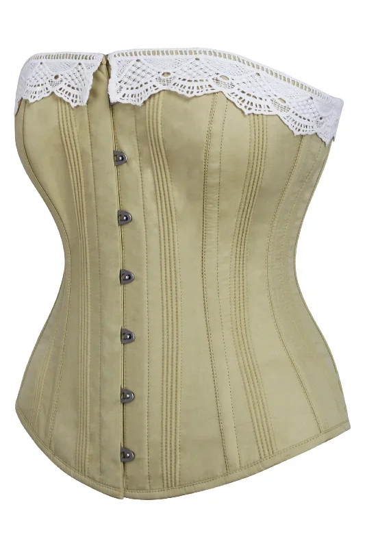 historically-inspired-green-longline-corset-with-lace-trim