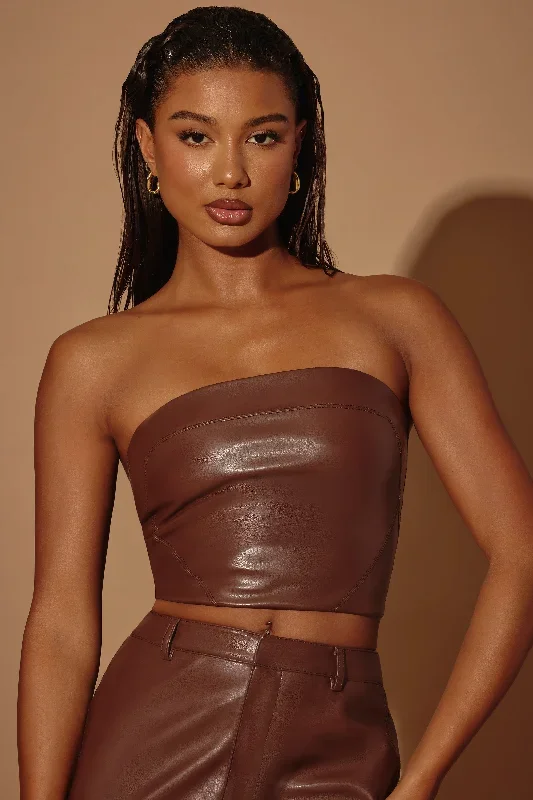 lilica-vegan-leather-top-brown