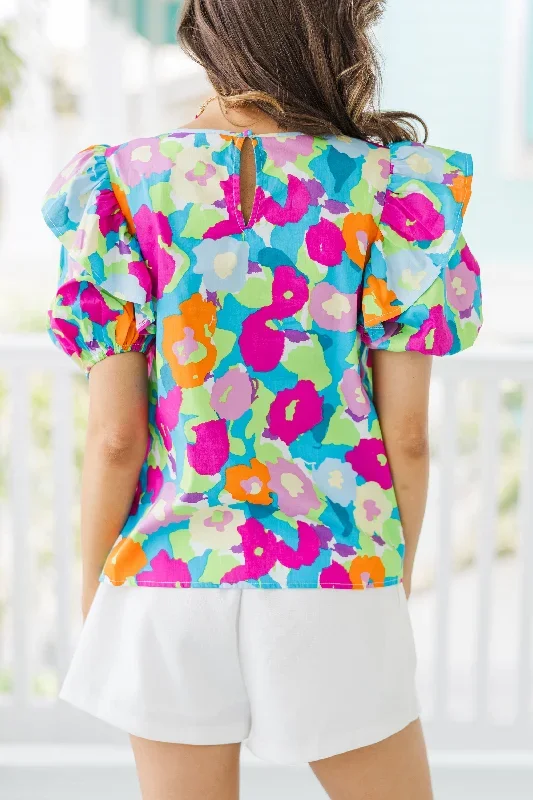 living-in-a-dream-blue-floral-blouse