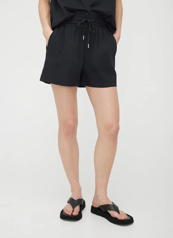 Marbella Elastic Poplin Shorts