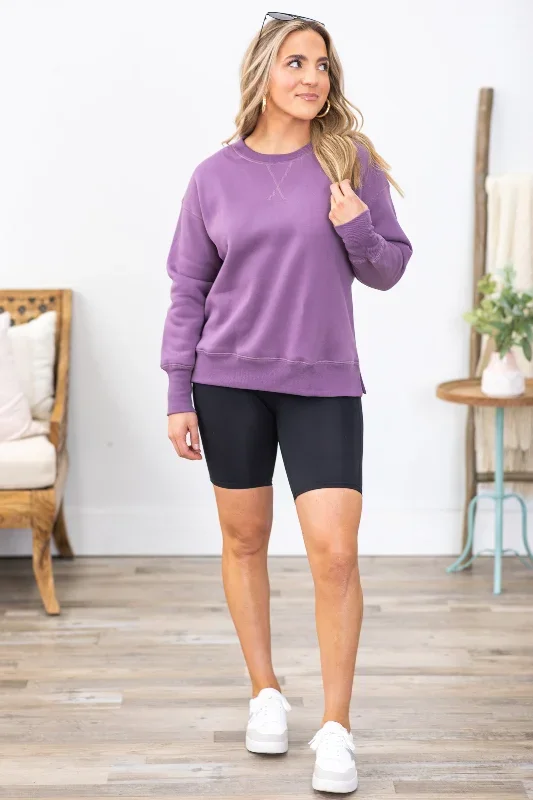 mauve-crewneck-sweatshirt-with-side-slits