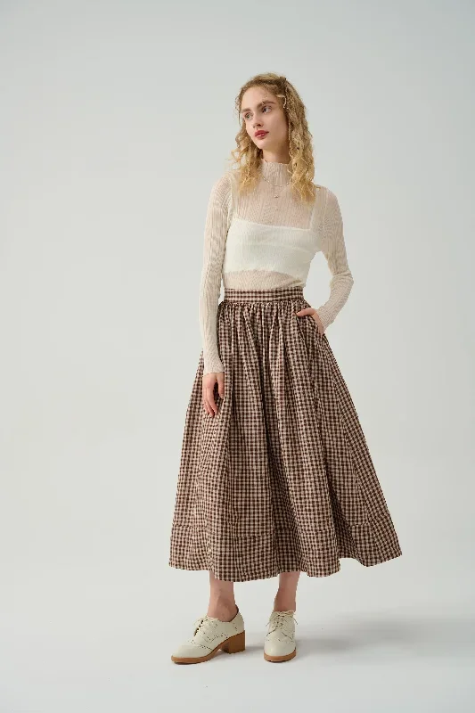 midi-linen-skirt-in-humus-a-line-skirt-pleated-flared-skirt-1950-skirt-linennaive