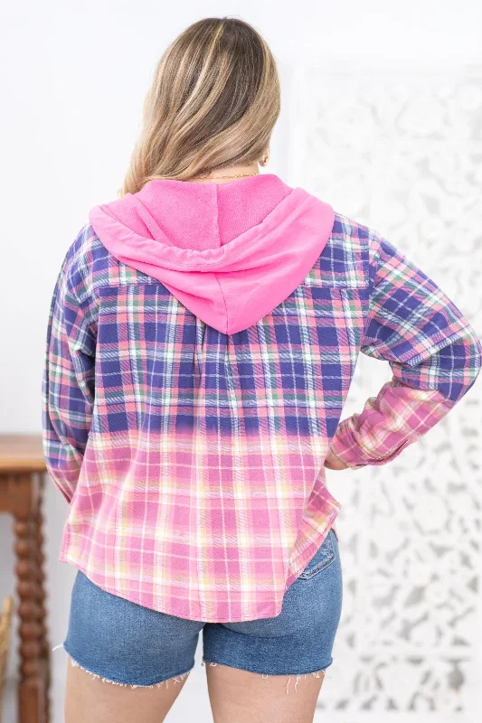 navy-and-pink-plaid-hooded-button-up-top