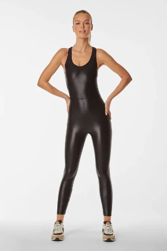 Noli Yoga Liquid Vixen Jumpsuit Black