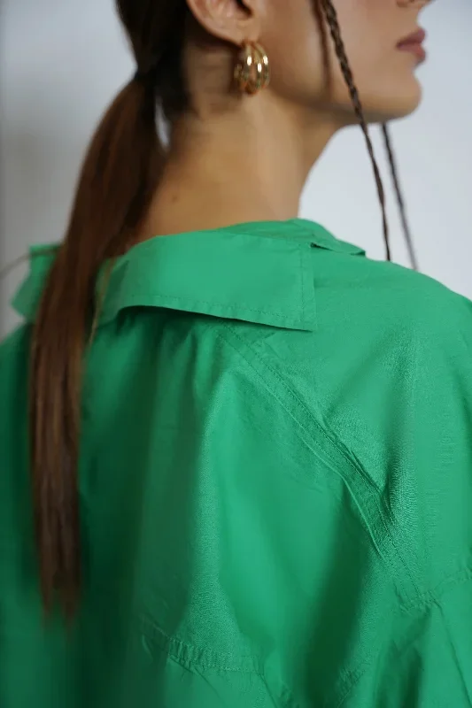 rihana-button-down-shirt-green