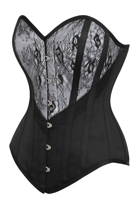 silver-and-black-overbust-lingerie-corset