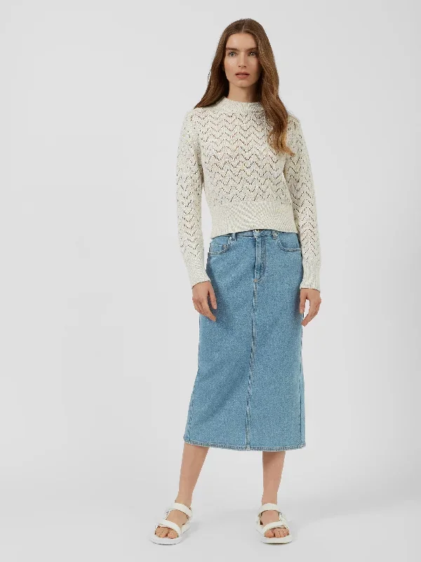 Spring Denim Knit Jumper