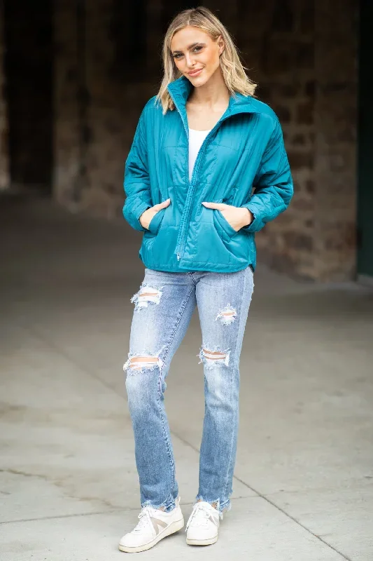 teal-quilted-funnel-neck-jacket