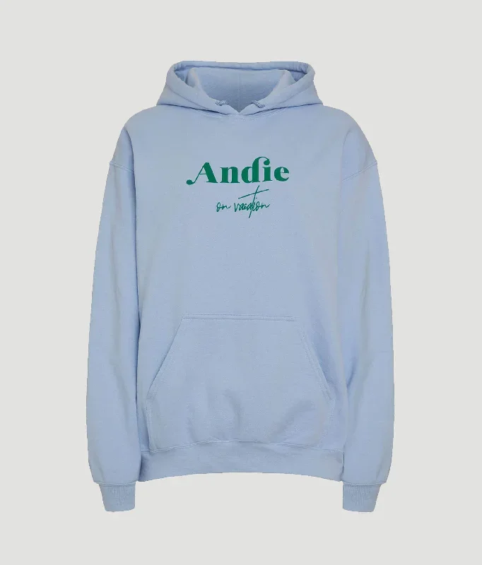 The Andie Hoodie Sweatshirt - Blue