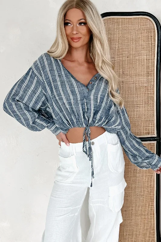 the-feeling-is-mutual-button-detail-striped-crop-top-indigo