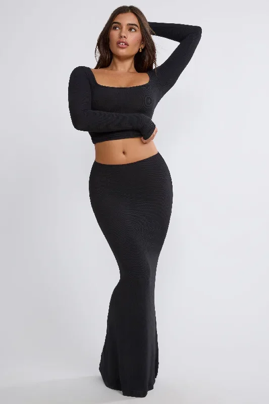 tia-rounded-square-neck-long-sleeve-top-black