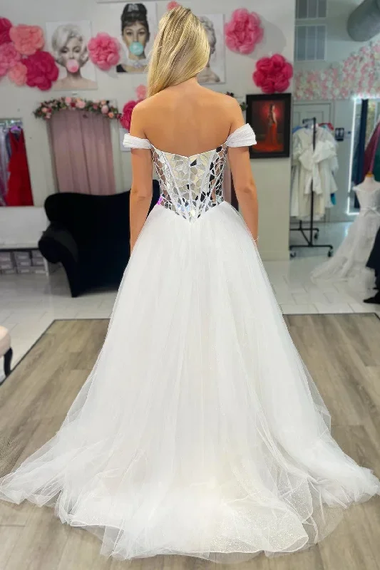 white-cut-glass-mirror-off-the-shoulder-prom-gown