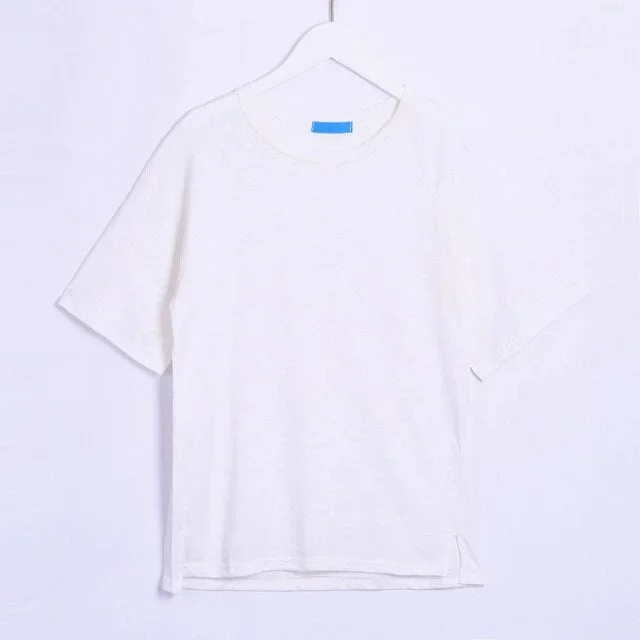 women-cotton-elastic-basic-t-shirts